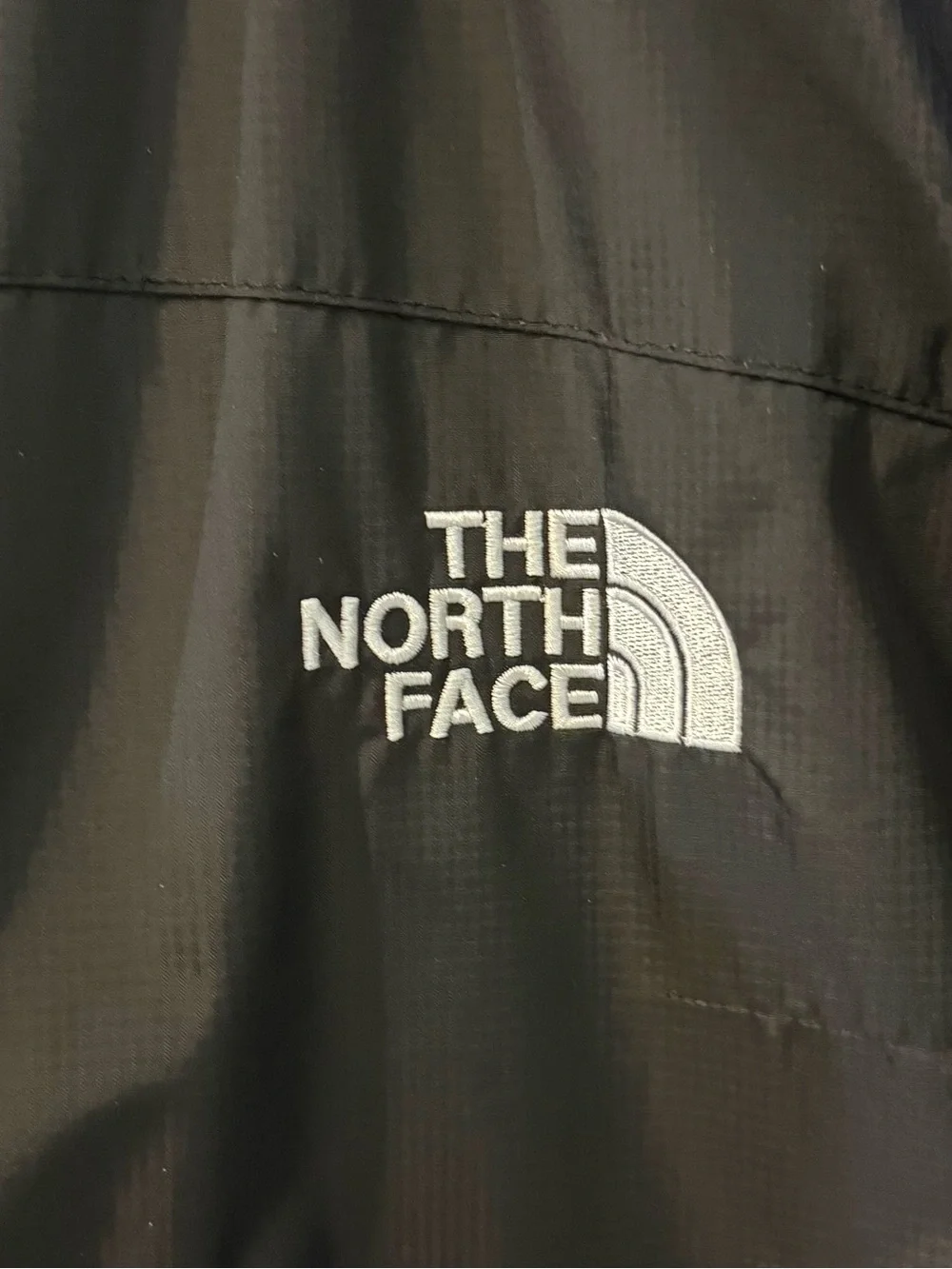 The North Face Men's Black Hooded Rain Jacket S size